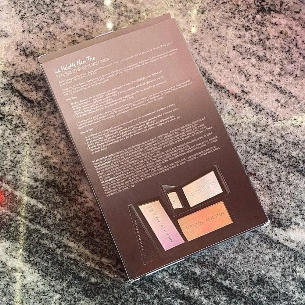Kevyn Aucoin Neo Trio Palette bronze highlight set limited edition NIB!